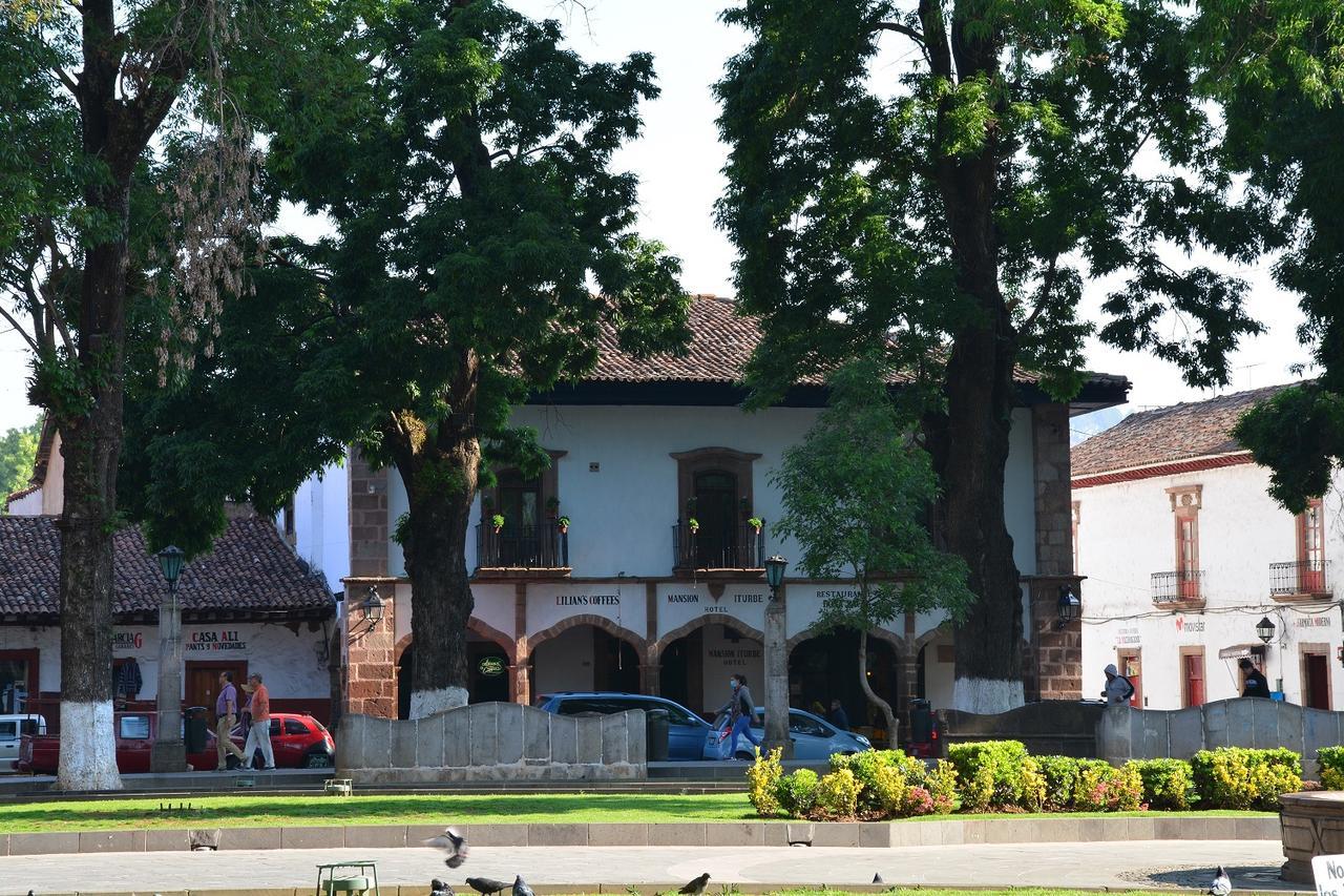 Hotel Mansion Iturbe Pátzcuaro Dış mekan fotoğraf